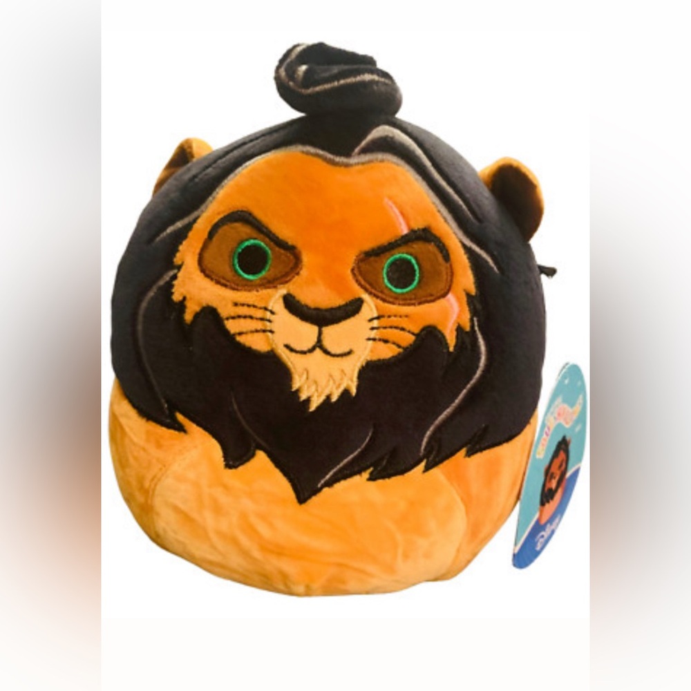8-inch Scar Squishmallow from Disney's The Lion King.